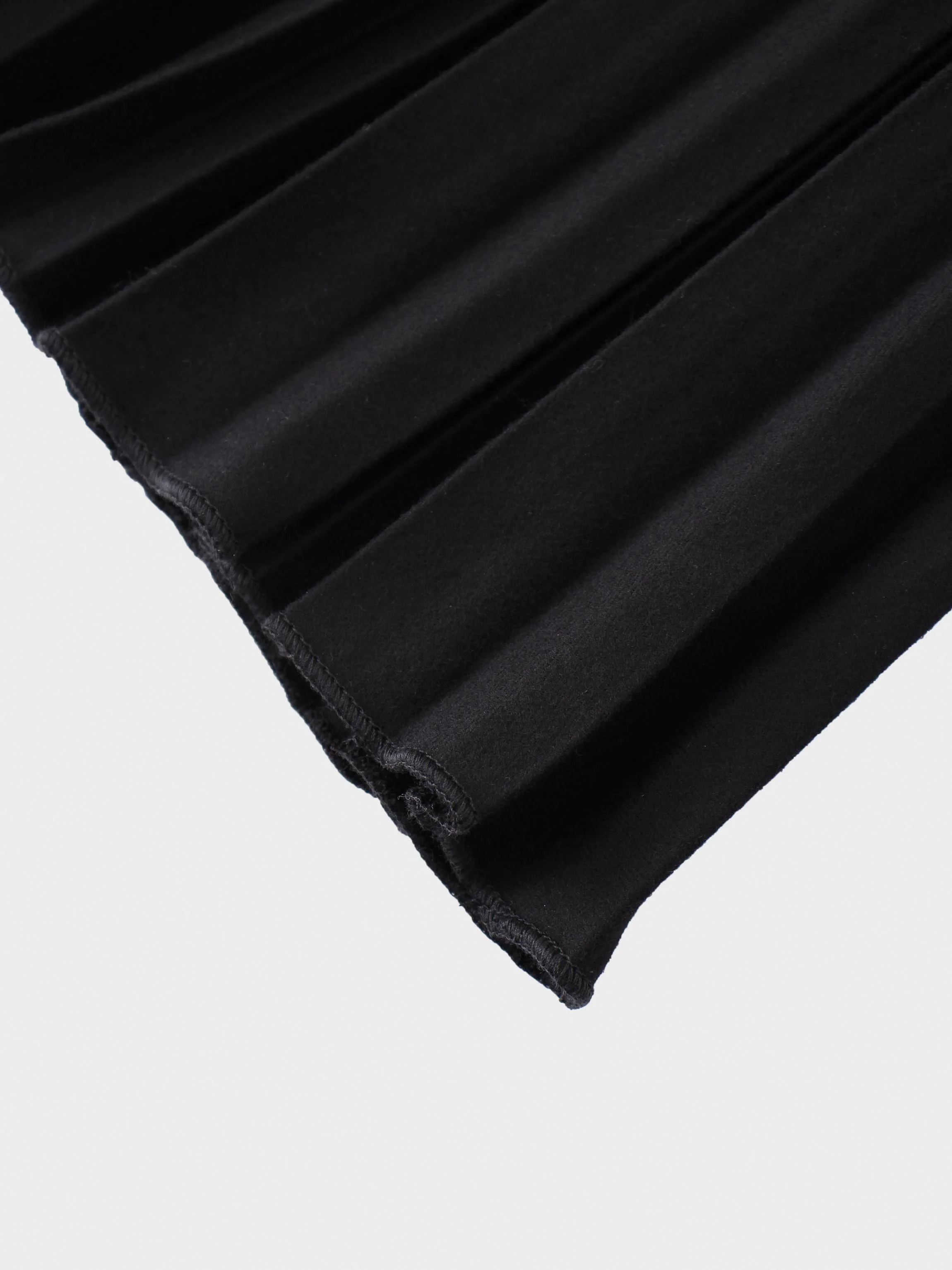 Wool Blend Pleated Skirt 25.5