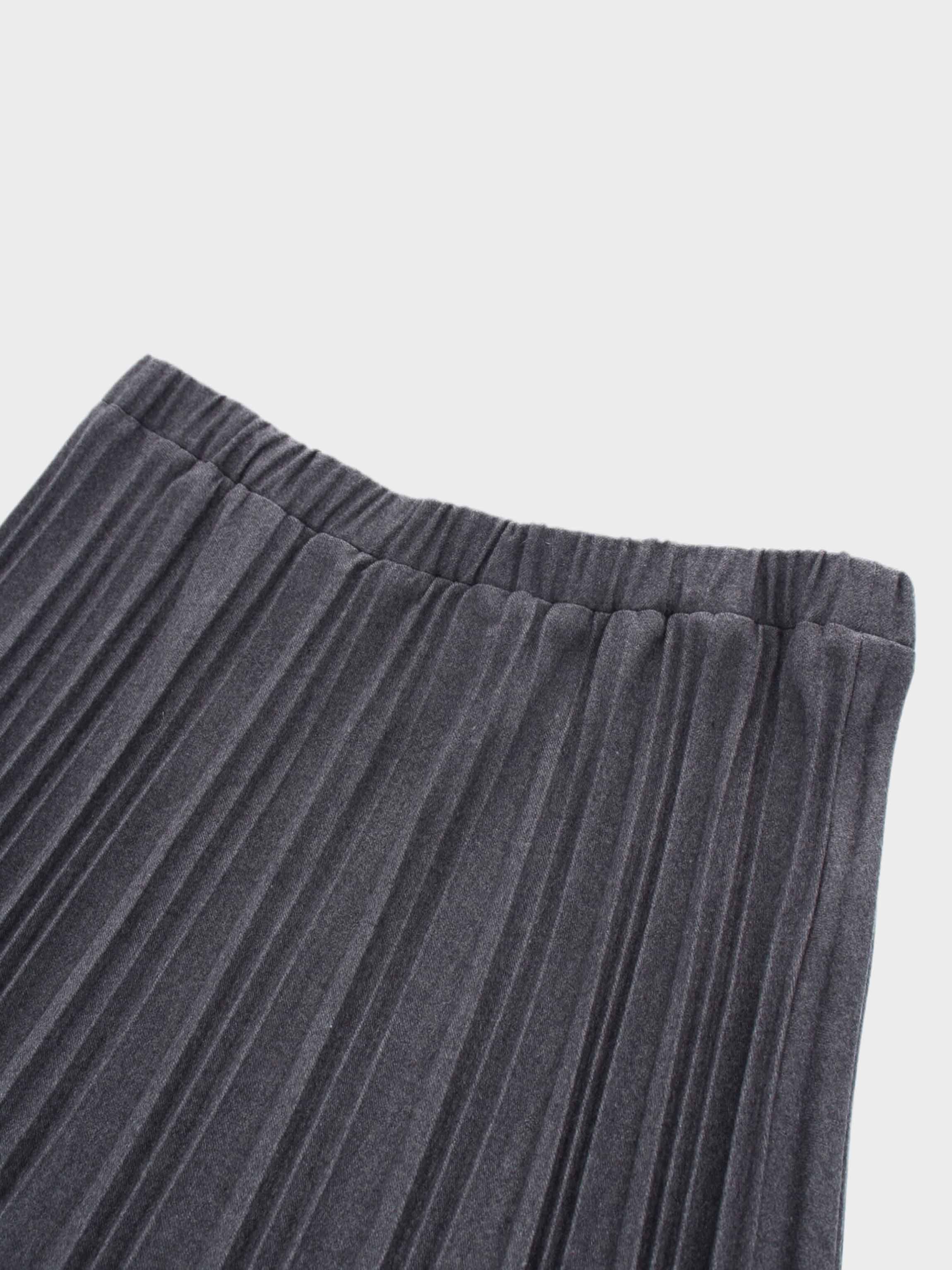 Wool Blend Pleated Skirt 25.5