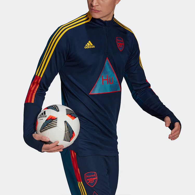 adidas x Crossover Afc Hu Tr Top Arsenal Soccer/Football Half Zipper Sports Blue GK7837 - PersonalJerseys