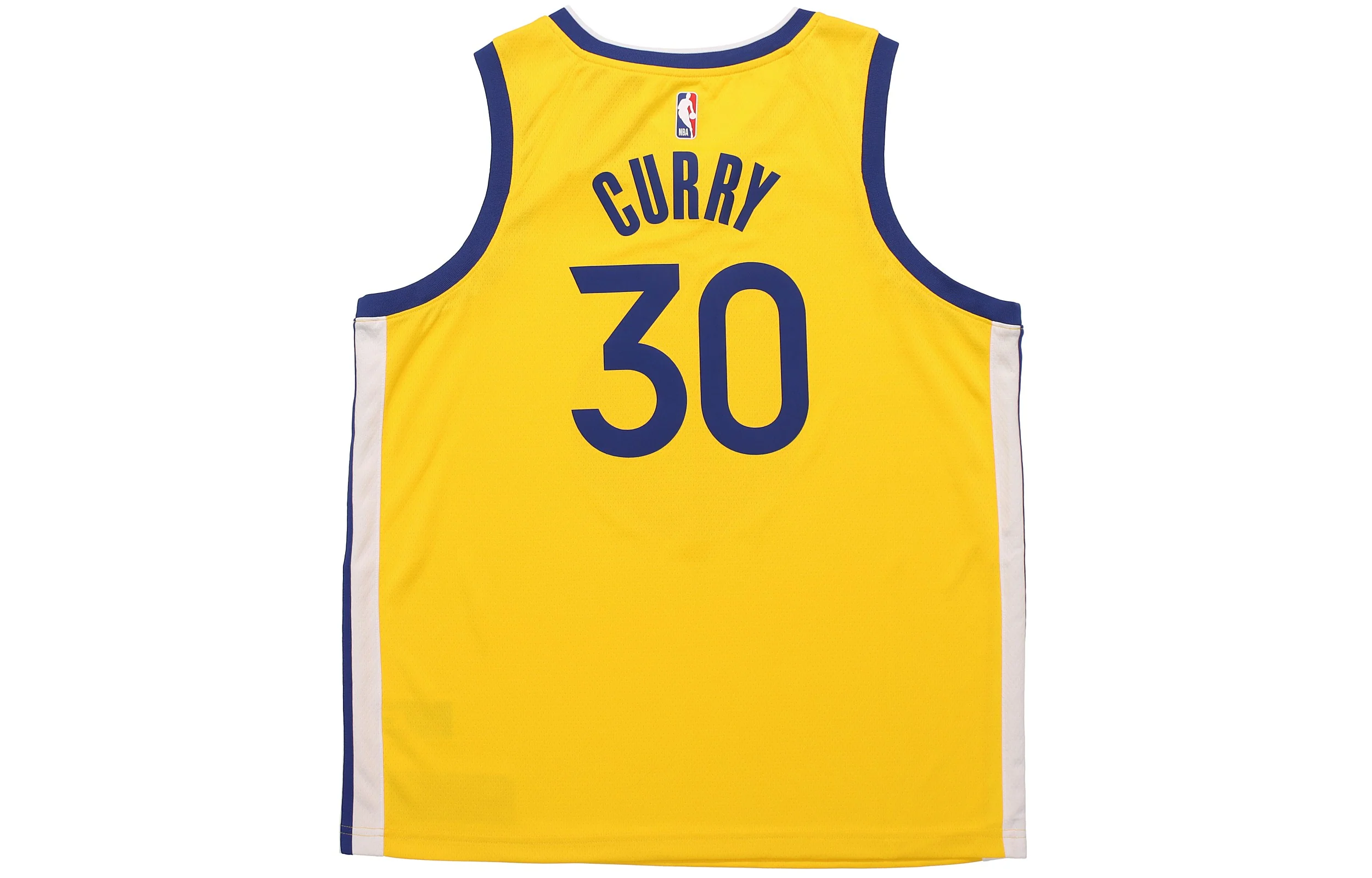 Air Jordan NBA Stephen Curry Warriors Statement Edition 2020 Swingman Jersey Yellow CV9477-729 - PersonalJerseys