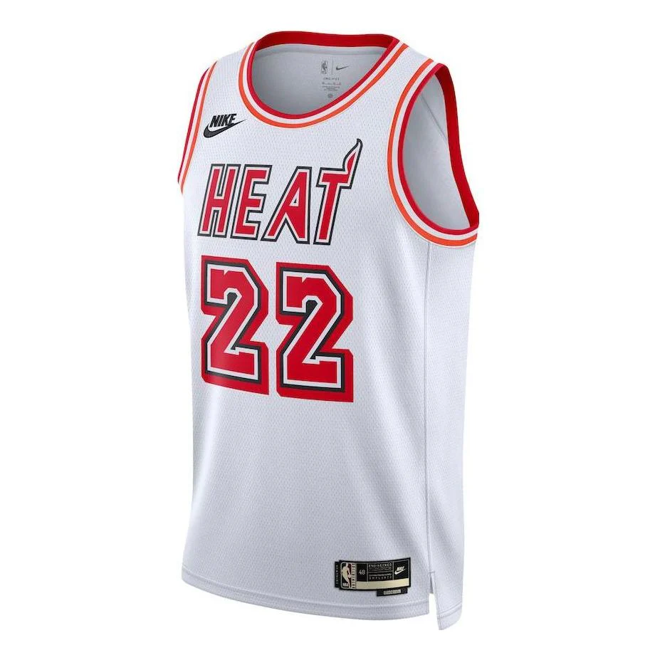 Nike x NBA Miami Heat Jimmy Butler Jerseys 'White' DO9449-100 - PersonalJerseys