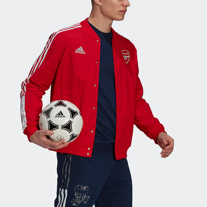 adidas Afc Cny Bomber Series Arsenal Soccer/Football Sports Jacket Red GU6959 - PersonalJerseys