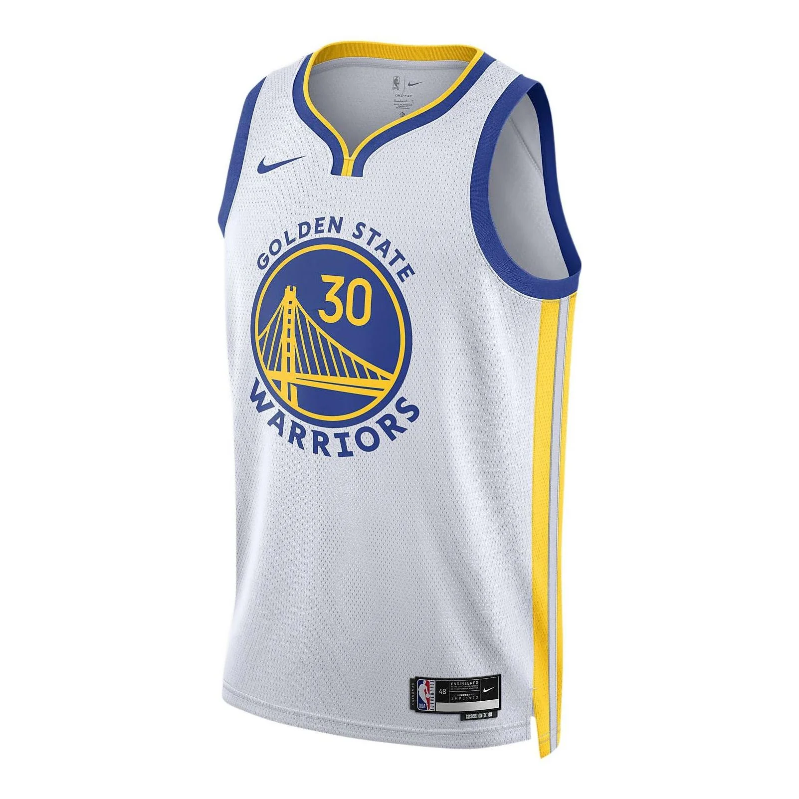 Nike Dri-FIT NBA Golden States Warriors Stephen Curry Association Edition 2022/23 Swingman Jersey DN2077-100 - PersonalJerseys