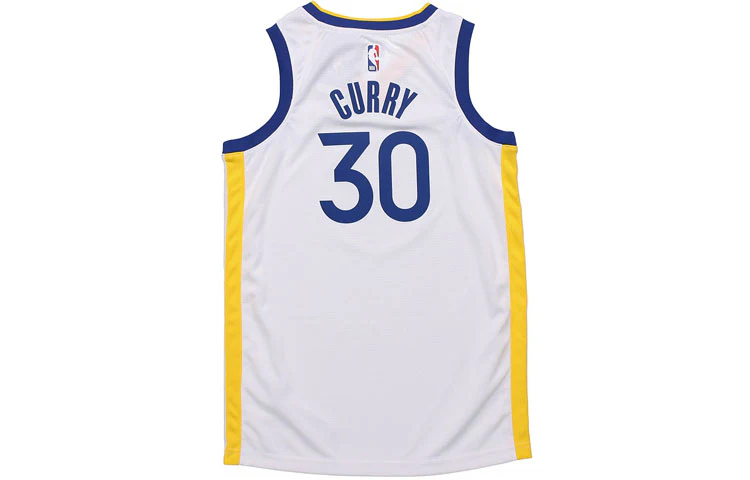 Nike Golden State Warriors Swingman Jersey Stephen Curry White CW3591-107 - PersonalJerseys