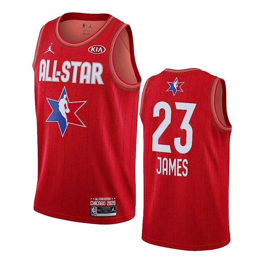 Air Jordan x NBA ALL-STAR LeBron James Jerseys 'Red' CJ1066-657 - PersonalJerseys