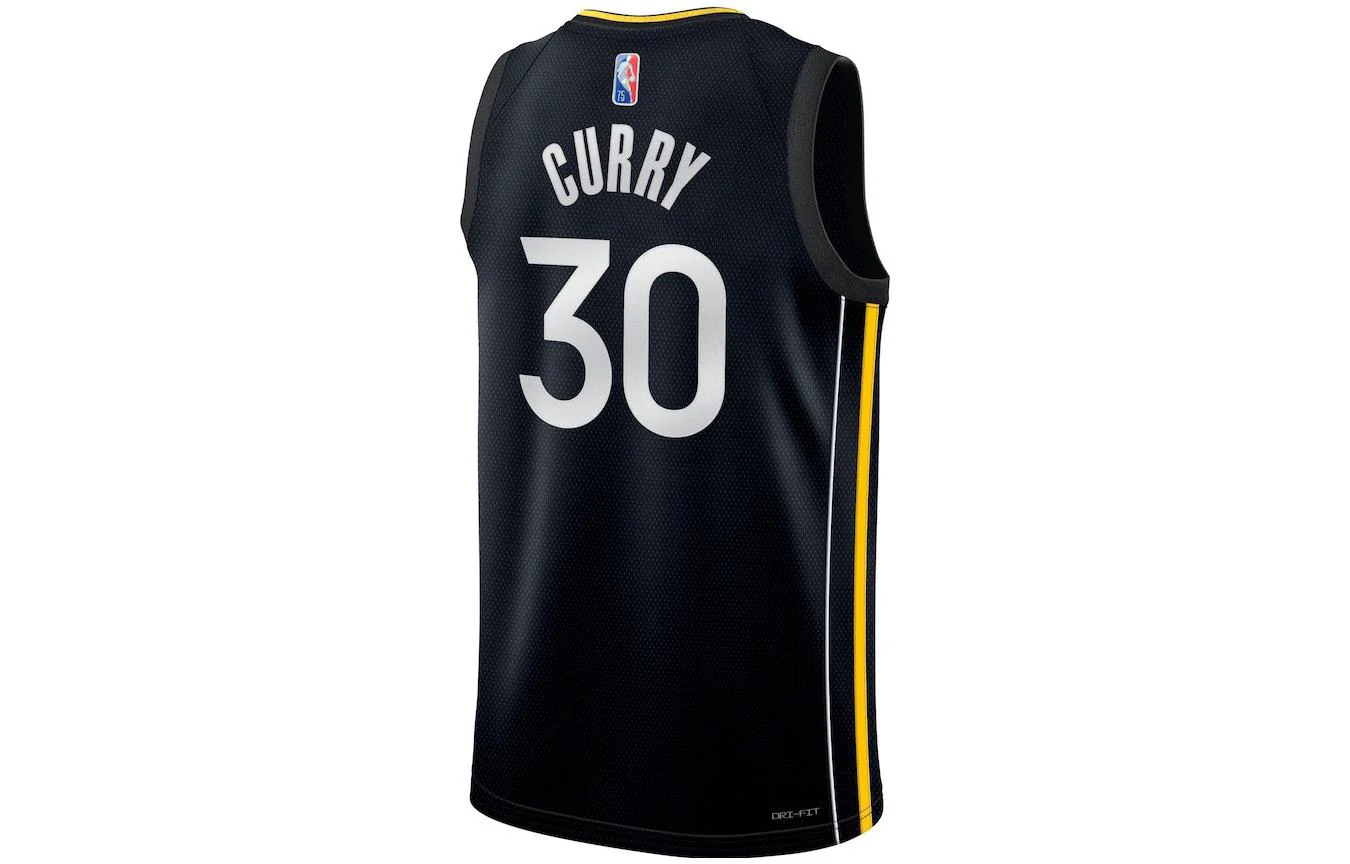 Nike x NBA Golden State Warriors Icon Edition Jerseys 'Stephen Curry 30' DH8056-010 - PersonalJerseys