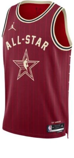 Air Jordan Dri-FIT Stephen Curry 2024 NBA All-Star Weekend Swingman Jersey 'Team Crimson' FQ7732-601 - PersonalJerseys