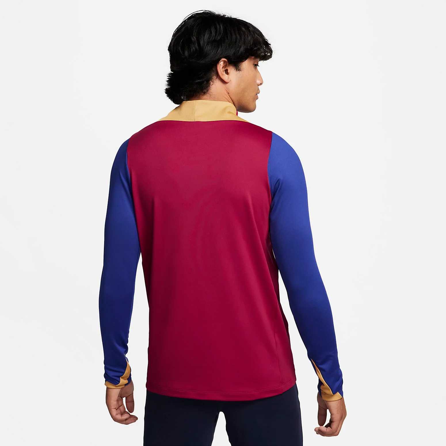 Nike FC Barcelona Strike Dri-FIT Football Drill Top 'Red Deep Royal Blue' FJ5531-621 - PersonalJerseys