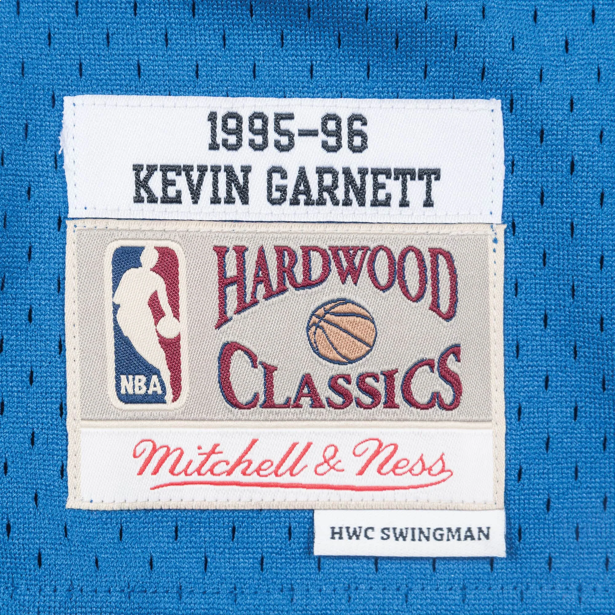 Mitchell & Ness x NBA Minnesota Timberwolves 1995-96 Road Swingman Jersey 'Kevin Garnett 21' SMJYGS18182-MTIROYA95KGA - PersonalJerseys