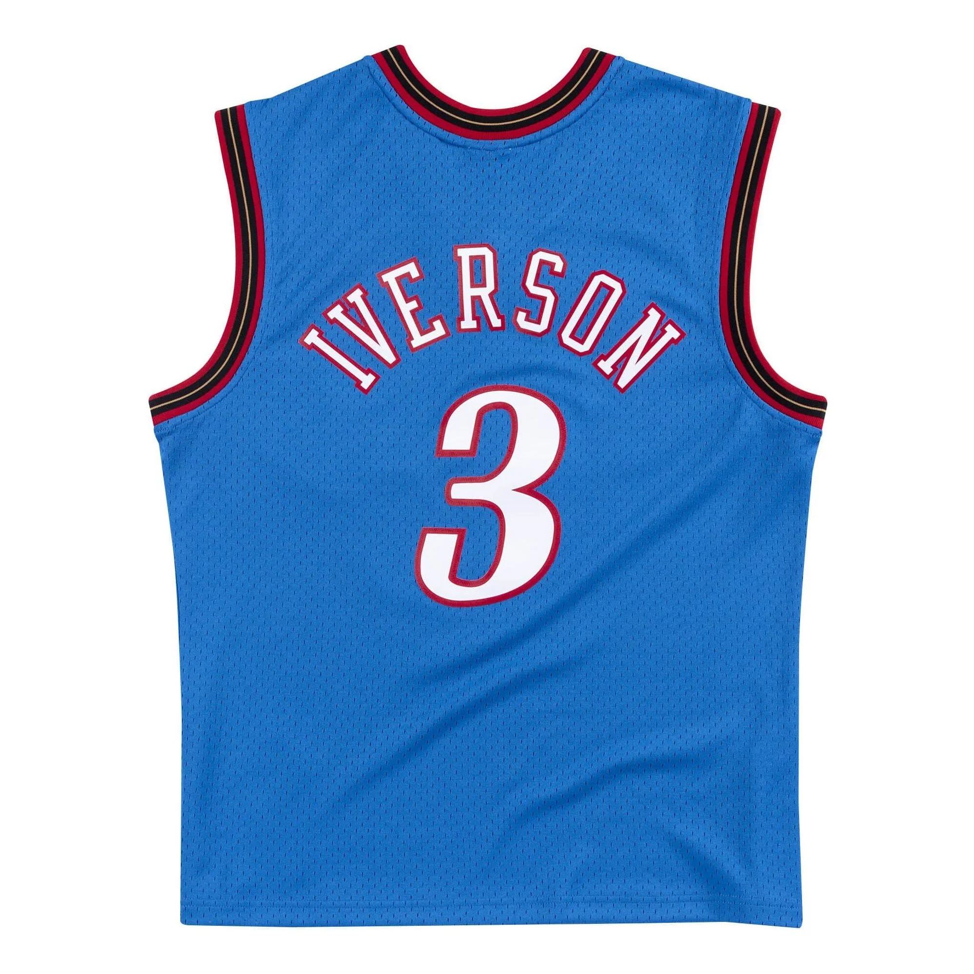 Mitchell & Ness x NBA Philadelphia 76ers 1999-2000 Swingman Jersey 'Allen Iverson 3' SMJYAC18016-P76ROYA99AIV - PersonalJerseys