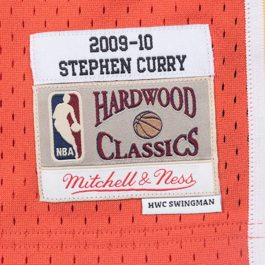 Mitchell & Ness x NBA Golden State Warriors 2009-2010 Hardwood Classics Swingman Jersey 'Stephen Curry 30' MN-NBA-02 - PersonalJerseys