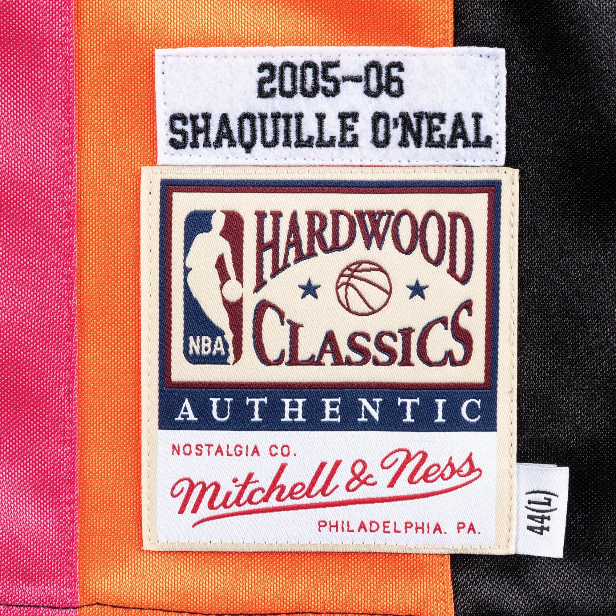 Mitchell & Ness x NBA Miami Heat 2005-06 Jerseys 'Shaquille O'Neal 32' AJY4EL18033-MHEBLCK05SON - PersonalJerseys