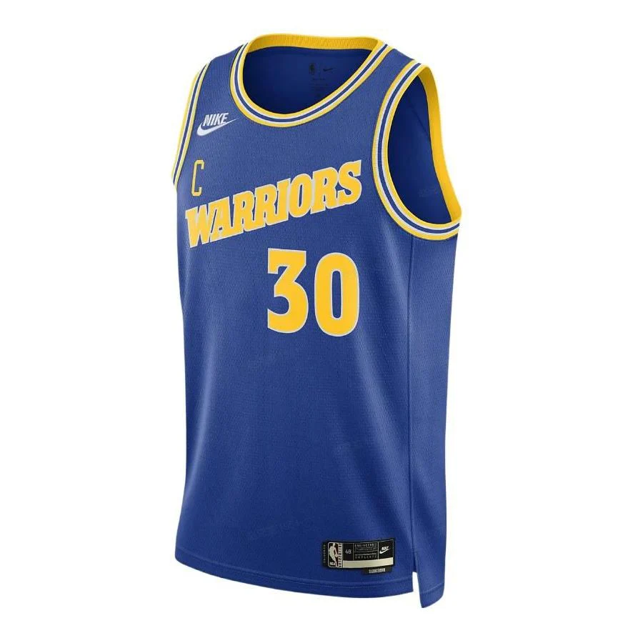 Nike Dri-FIT NBA Golden States Warriors Stephen Curry Hardwood Classic 2022/23 Swingman Jersey DO9446-497 - PersonalJerseys