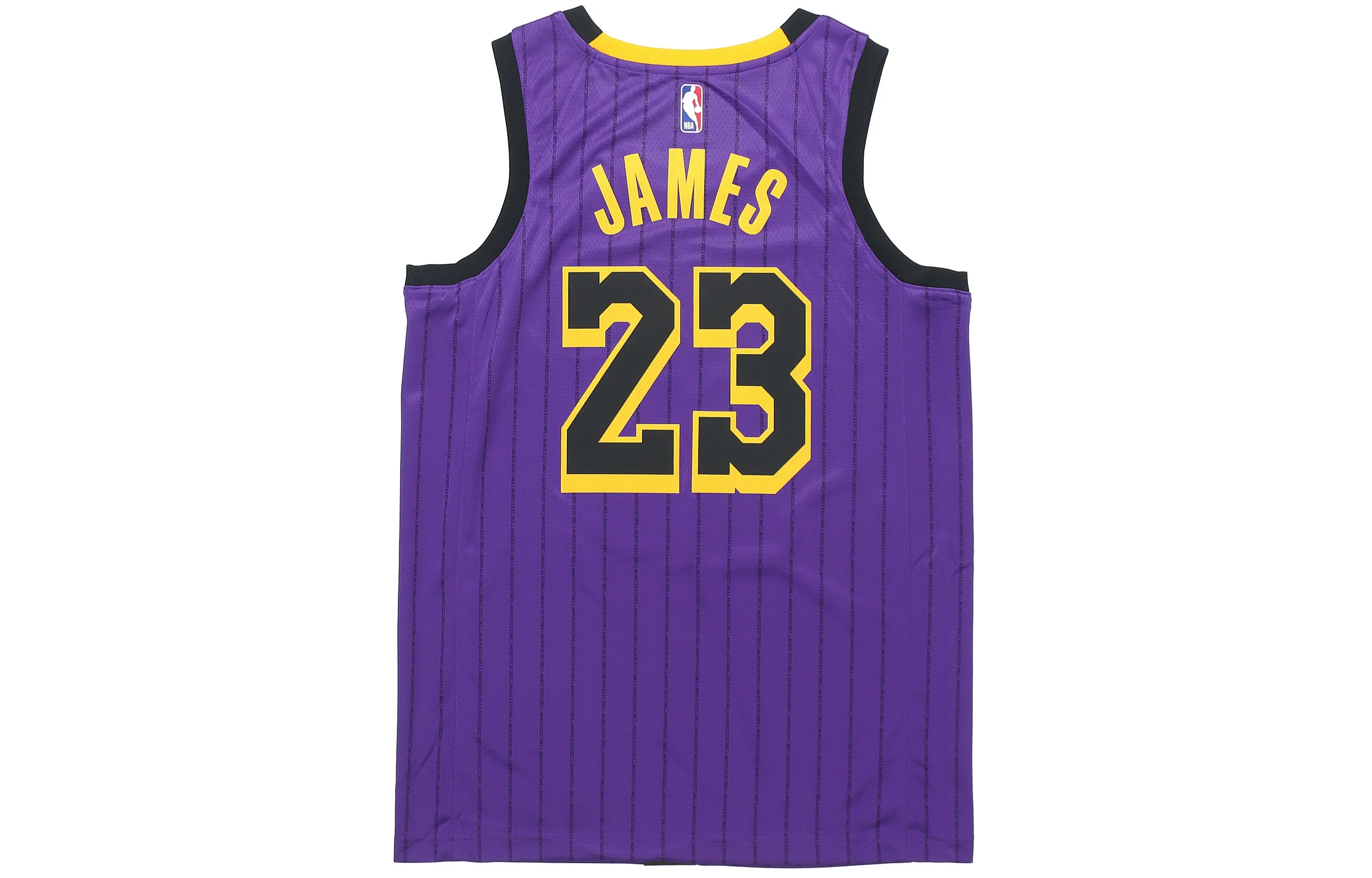 Nike NBA LeBron James City Version Jersey SW Fan Edition lakers 23 Purple AJ4618-510 - PersonalJerseys