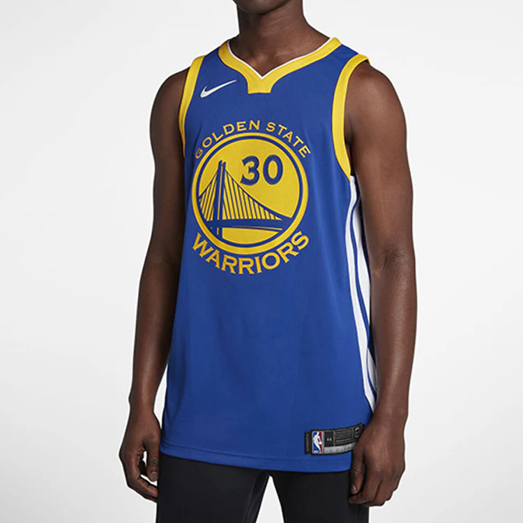 Nike Stephen Curry Icon Edition Authentic AU golden state warriors Jersey 'Blue' 863022-495 - PersonalJerseys