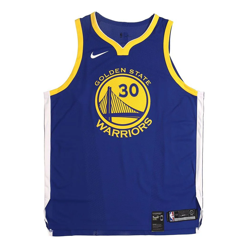 Nike Stephen Curry Icon Edition Authentic AU golden state warriors Jersey 'Blue' 863022-495 - PersonalJerseys