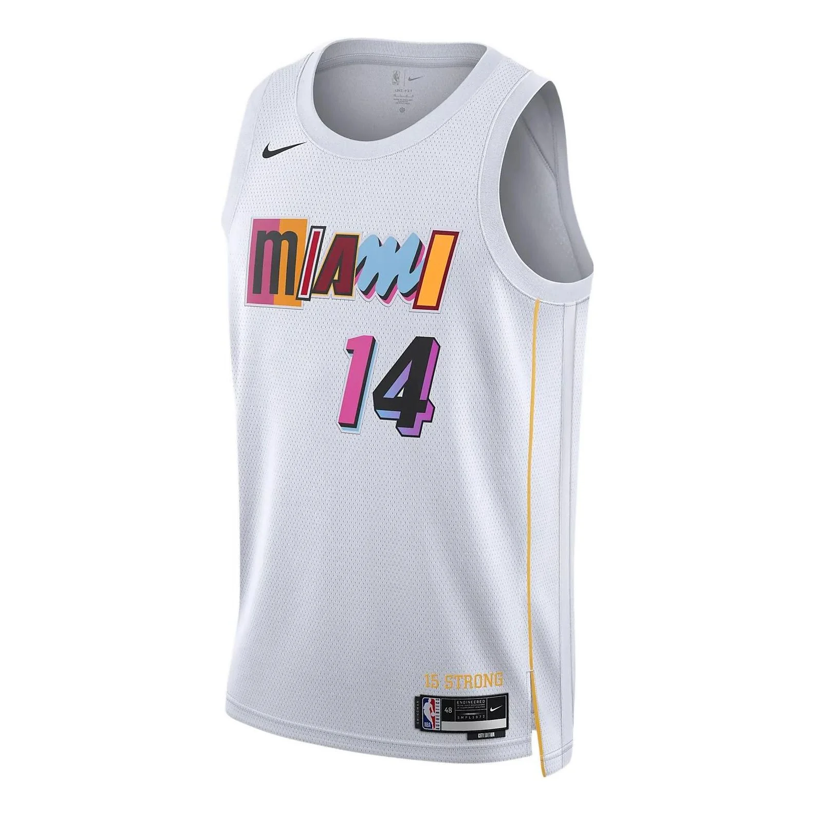 Nike Dri-FIT NBA Miami Heat Tyler Herro City Edition 2022/23 Swingman Jersey DO9599-102 - PersonalJerseys