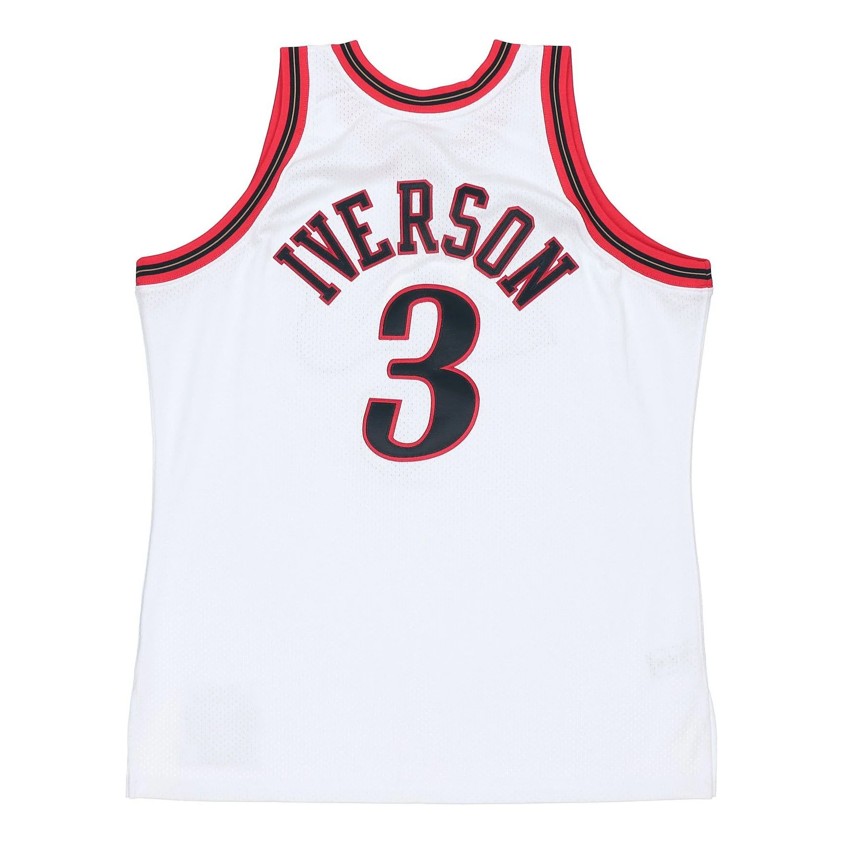 Mitchell & Ness x NBA Philadelphia 76ers 1997-98 Home Jersey 'Allen Iverson 3' BA64UX-P76-W-CAU - PersonalJerseys