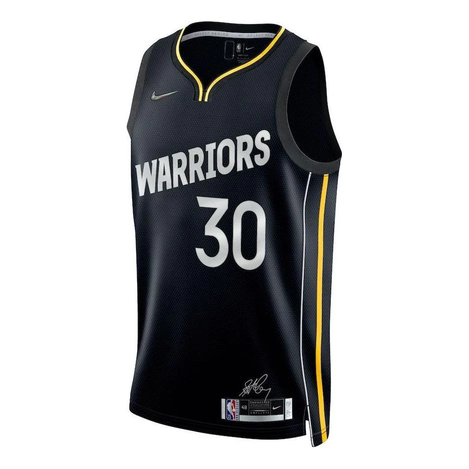 Nike x NBA Golden State Warriors Icon Edition Jerseys 'Stephen Curry 30' DH8056-010 - PersonalJerseys