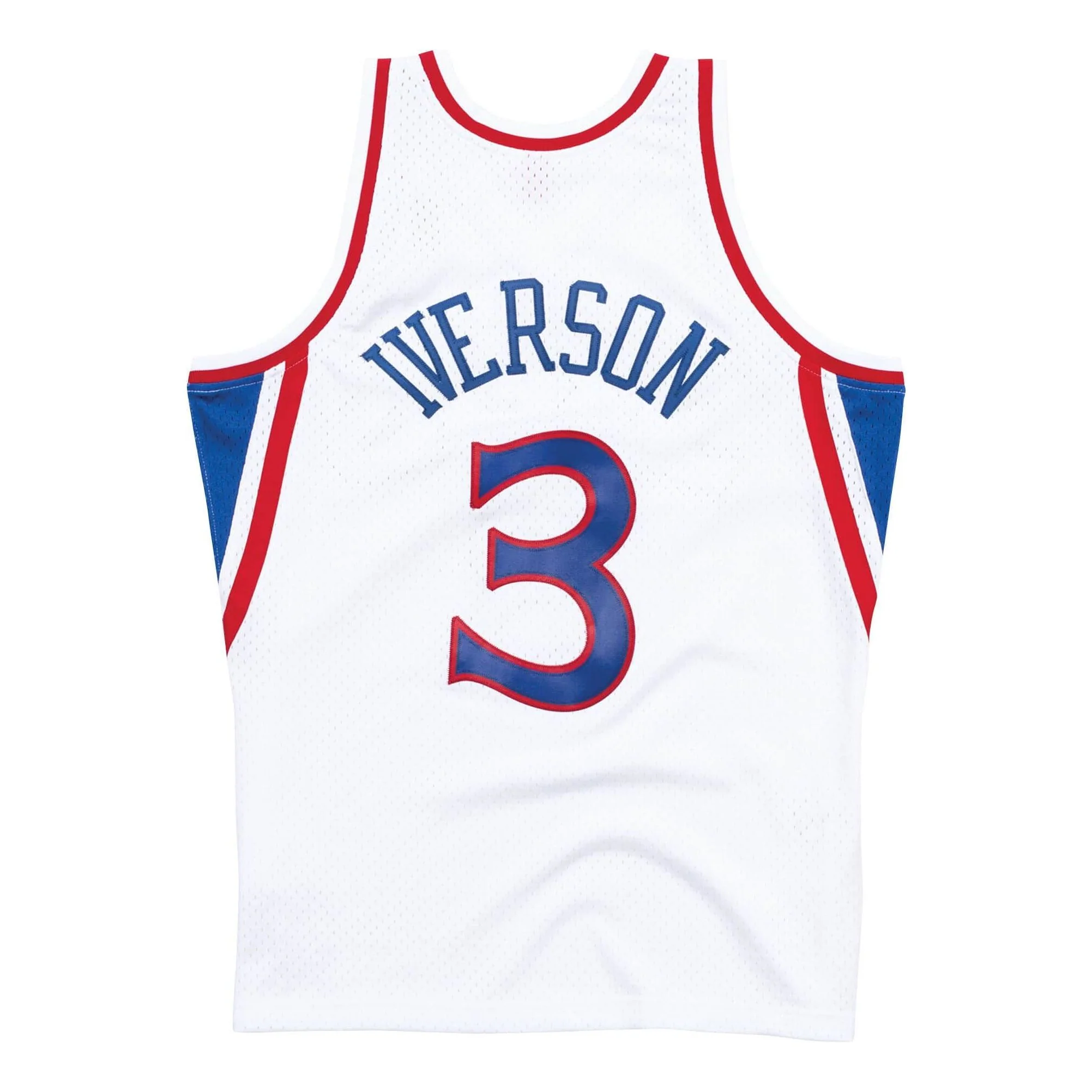 Mitchell & Ness x NBA Philadelphia 76ers 1996-97 Home Swingman Jersey 'Allen Iverson 3' 7226-320-96AIVER - PersonalJerseys