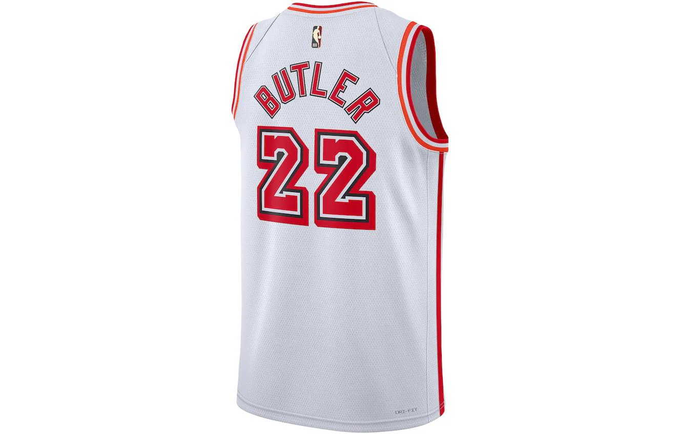 Nike x NBA Miami Heat Jimmy Butler Jerseys 'White' DO9449-100 - PersonalJerseys