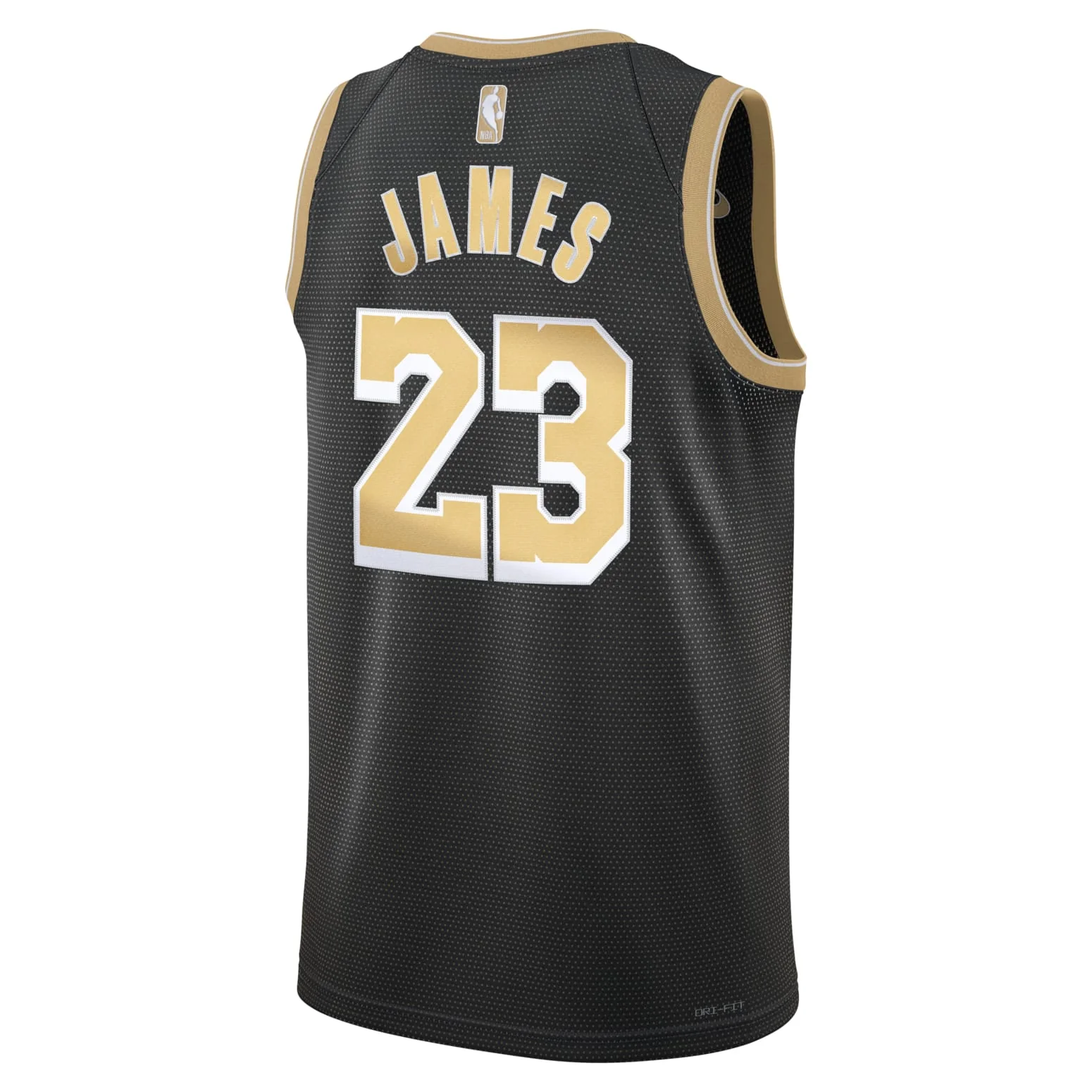 Nike Dri-FIT NBA LeBron James Los Angeles Lakers 2024 Select Series Swingman Jersey 'Black Gold' FN5913-053 - PersonalJerseys
