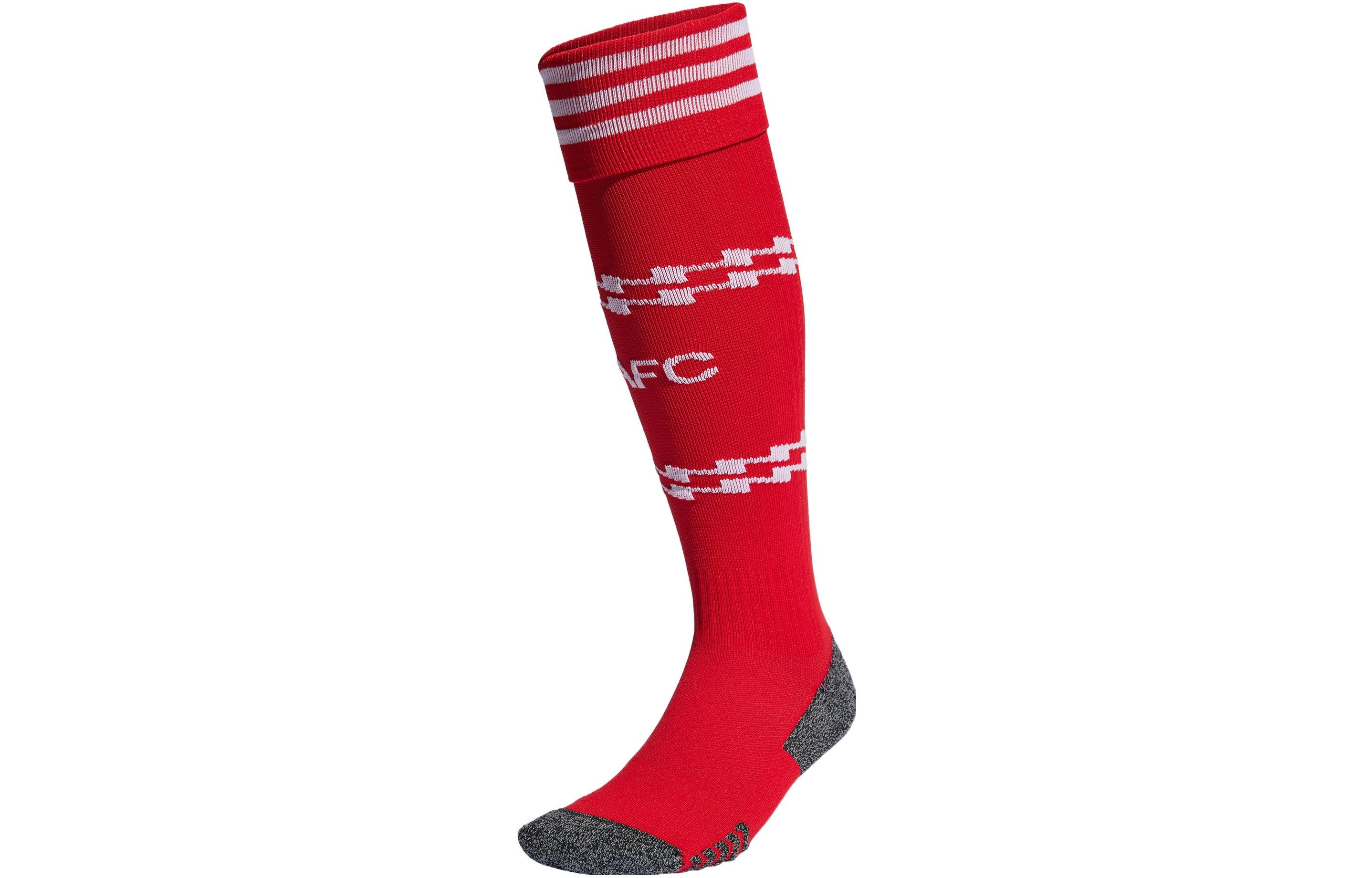 adidas Stripe Alphabet Soccer/Football Sports Socks Arsenal One Pair Red H35910 - PersonalJerseys