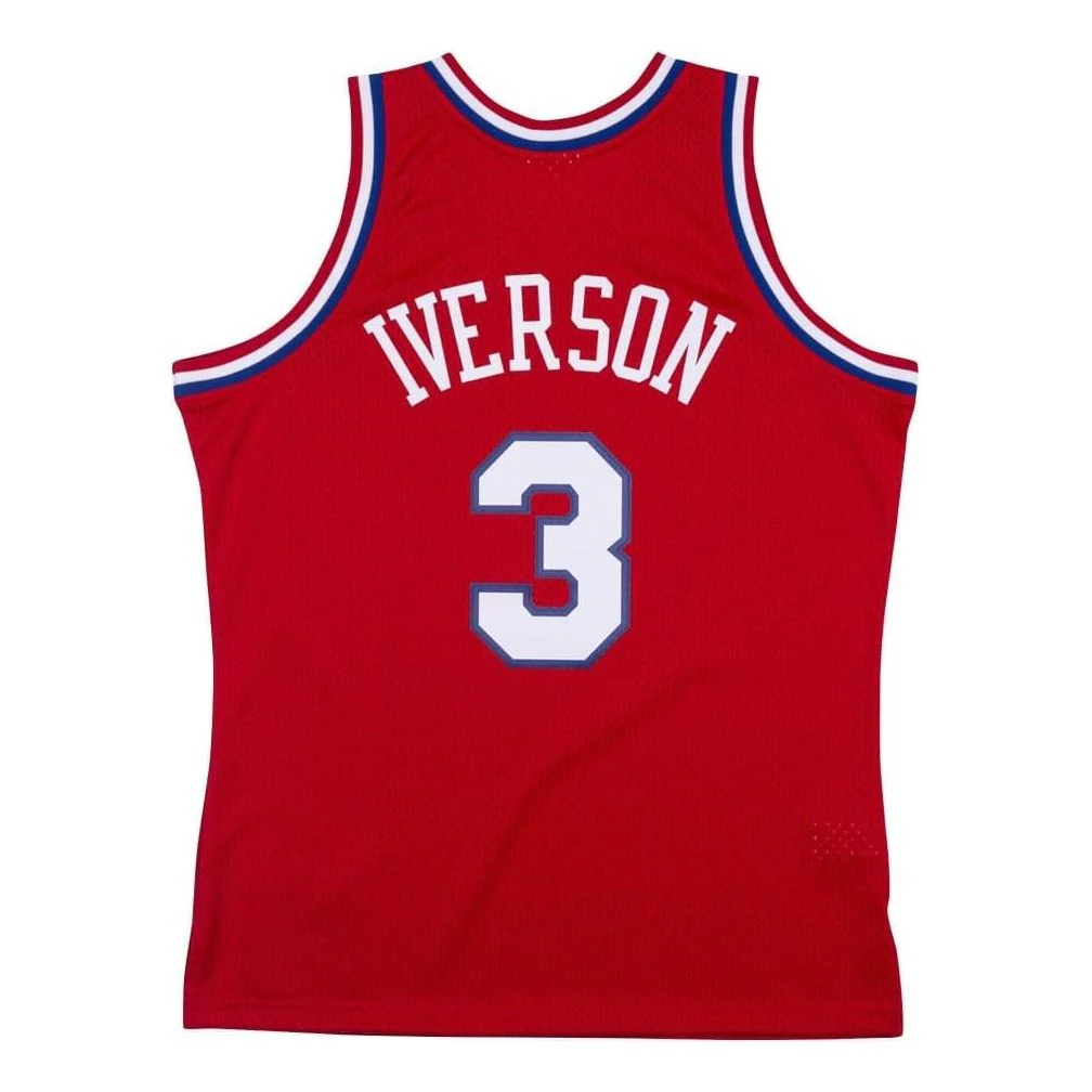 Mitchell & Ness x NBA Philadelphia 76ers2002-03 Swingman Jersey 'Allen Iverson' SMJYCP19066-P76RED102AIV - PersonalJerseys