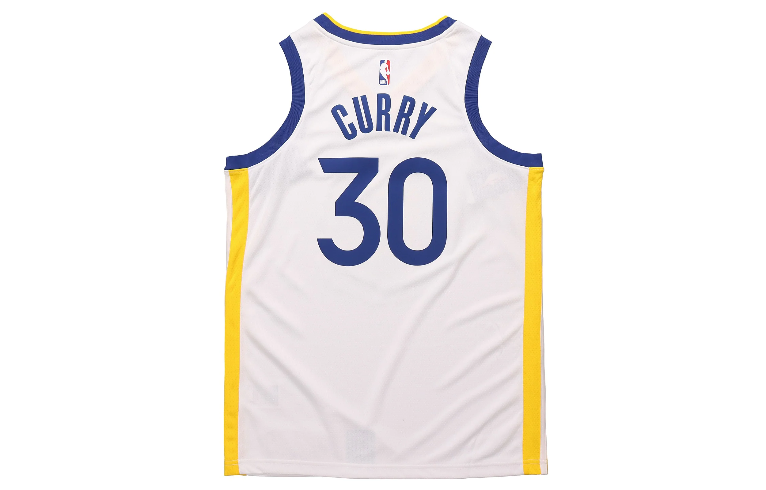 Nike NBA Swingman Jersey 30 golden state warriors stephen curry White AV4945-101 - PersonalJerseys