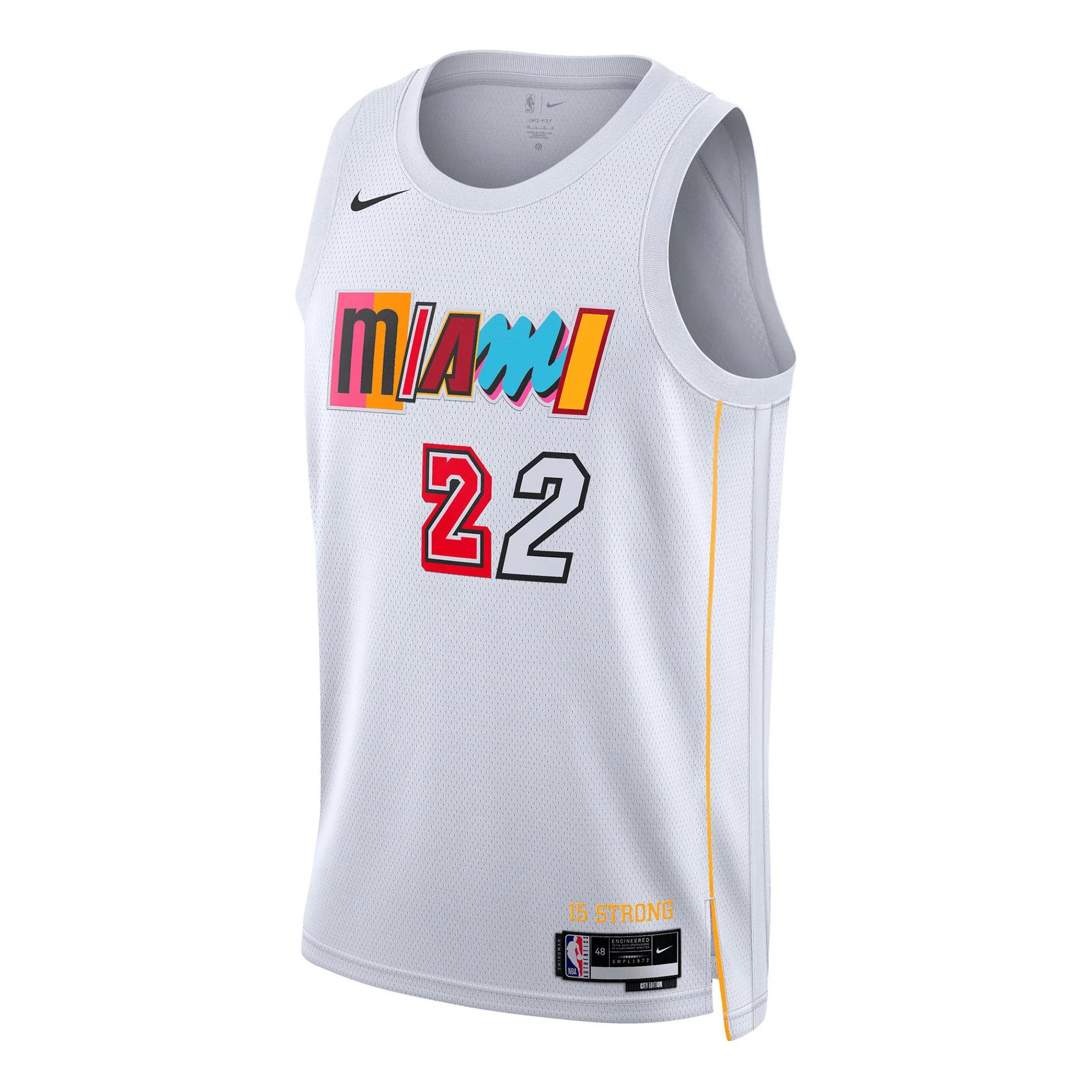 Nike Dri-FIT NBA Miami Heat Jimmy Butler City Edition 2022/23 Swingman Jersey DO9599-100 - PersonalJerseys