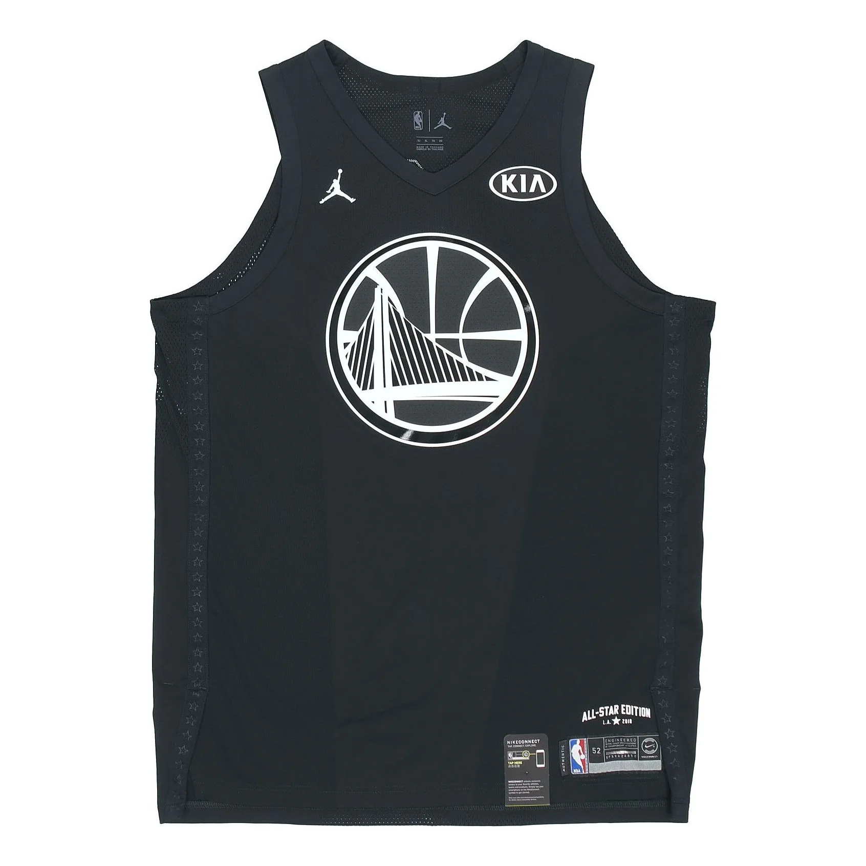 Air Jordan Stephen Curry All-Star Edition Authentic Jersey AU Black 928867-011 - PersonalJerseys