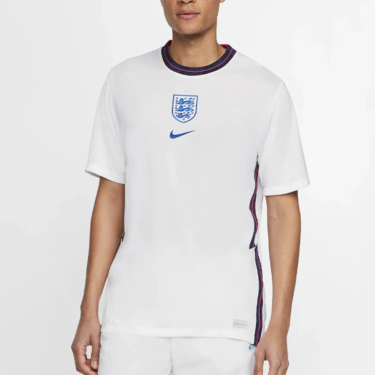 Nike Sports Soccer/Football Jersey SW Fan Edition 2020 Season England Home White CD0697-100 - PersonalJerseys