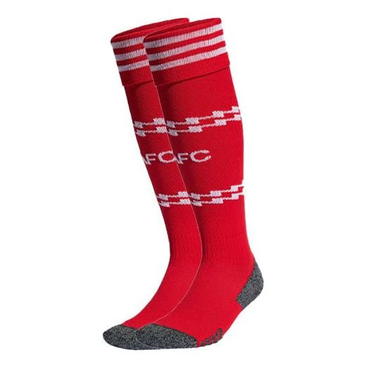 adidas Stripe Alphabet Soccer/Football Sports Socks Arsenal One Pair Red H35910 - PersonalJerseys