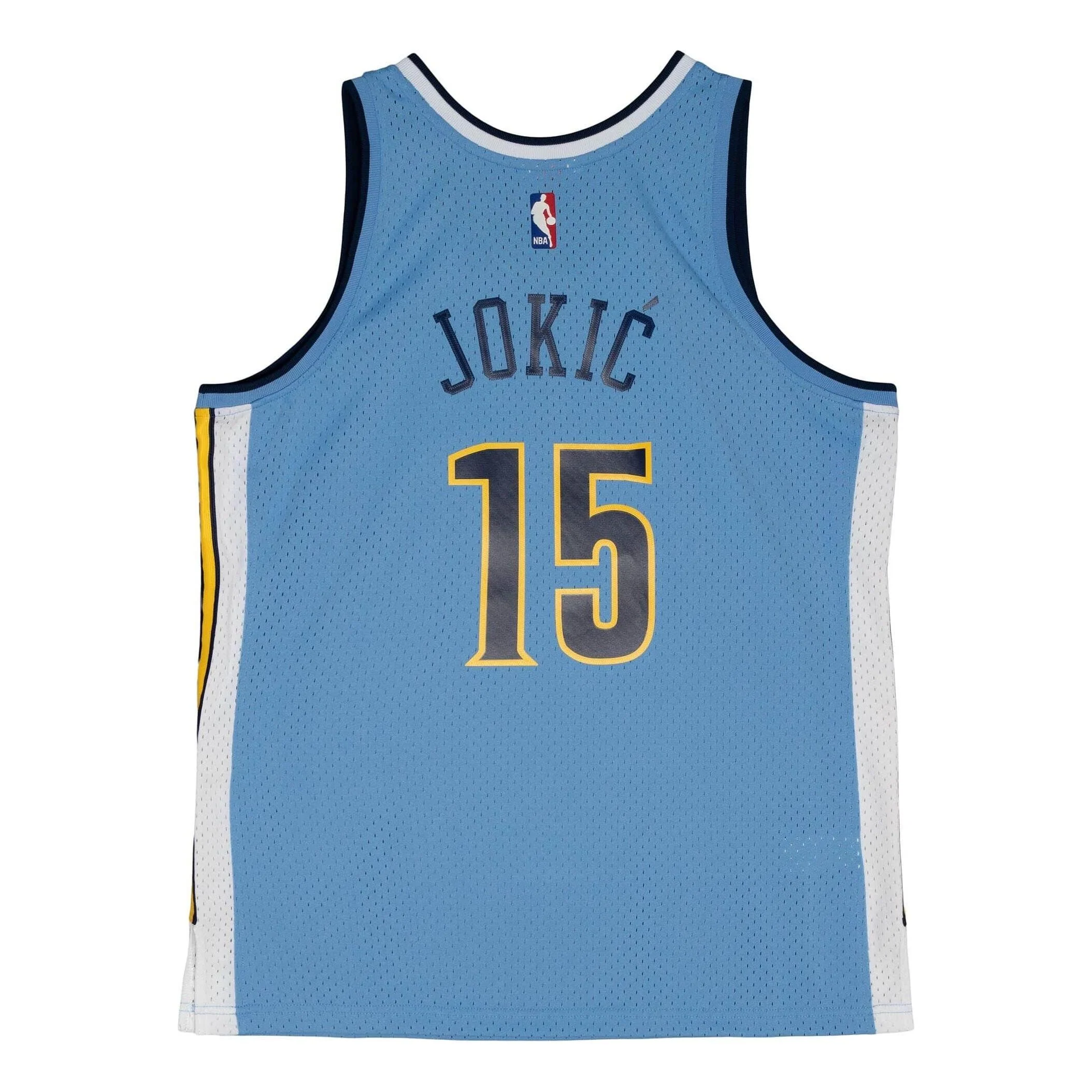 Mitchell & Ness x NBA Denver Nuggets 2016-17 Road Jersey 'Nikola Jokic 15' SMJY4448-DNU16NJOCLBL - PersonalJerseys