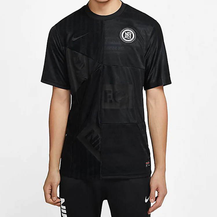 Nike FC Soccer/Football Jersey Home Black CJ2490-010 - PersonalJerseys