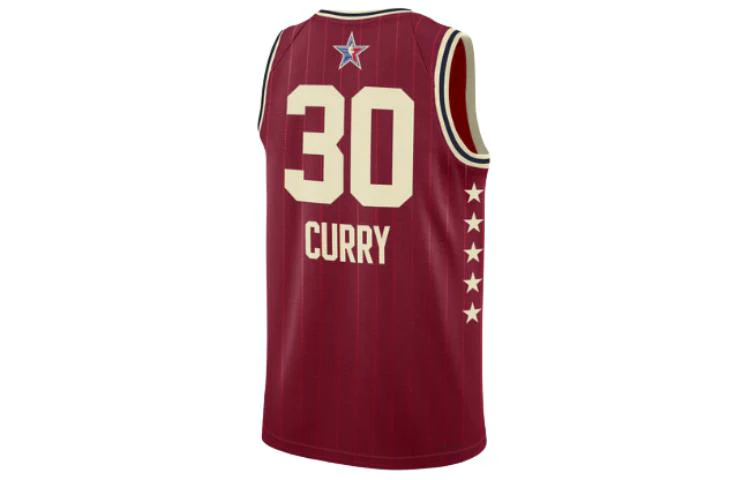 Air Jordan Dri-FIT Stephen Curry 2024 NBA All-Star Weekend Swingman Jersey 'Team Crimson' FQ7732-601 - PersonalJerseys
