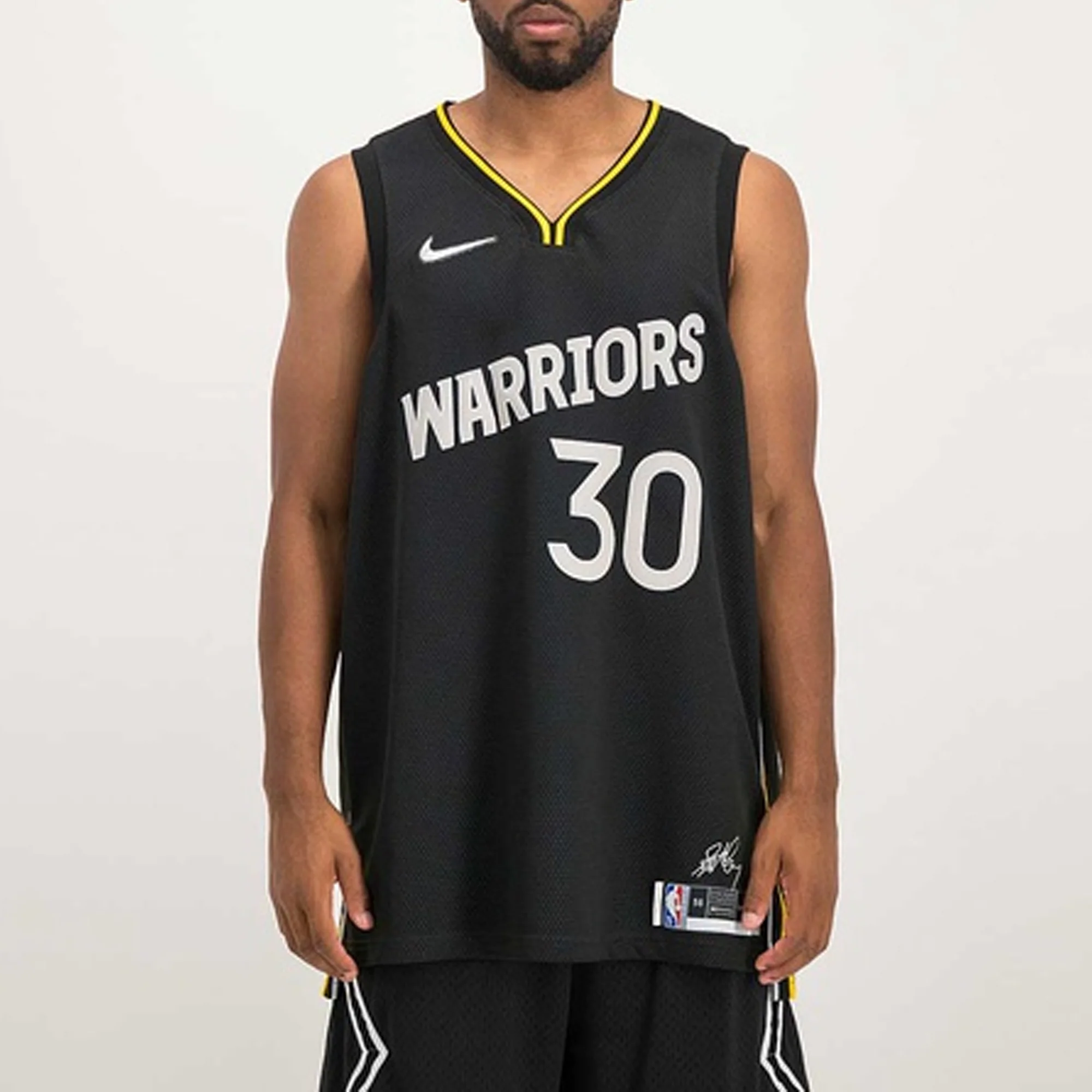 Nike x NBA Golden State Warriors Icon Edition Jerseys 'Stephen Curry 30' DH8056-010 - PersonalJerseys