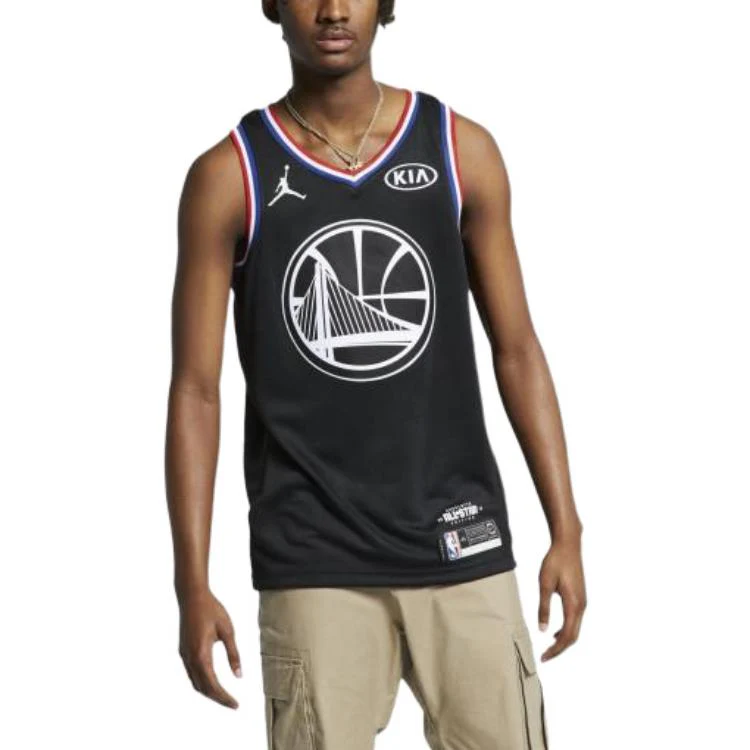 Air Jordan x NBA Golden State Warriors 2019 Jerseys 'Stephen Curry 30' BV3571-011 - PersonalJerseys