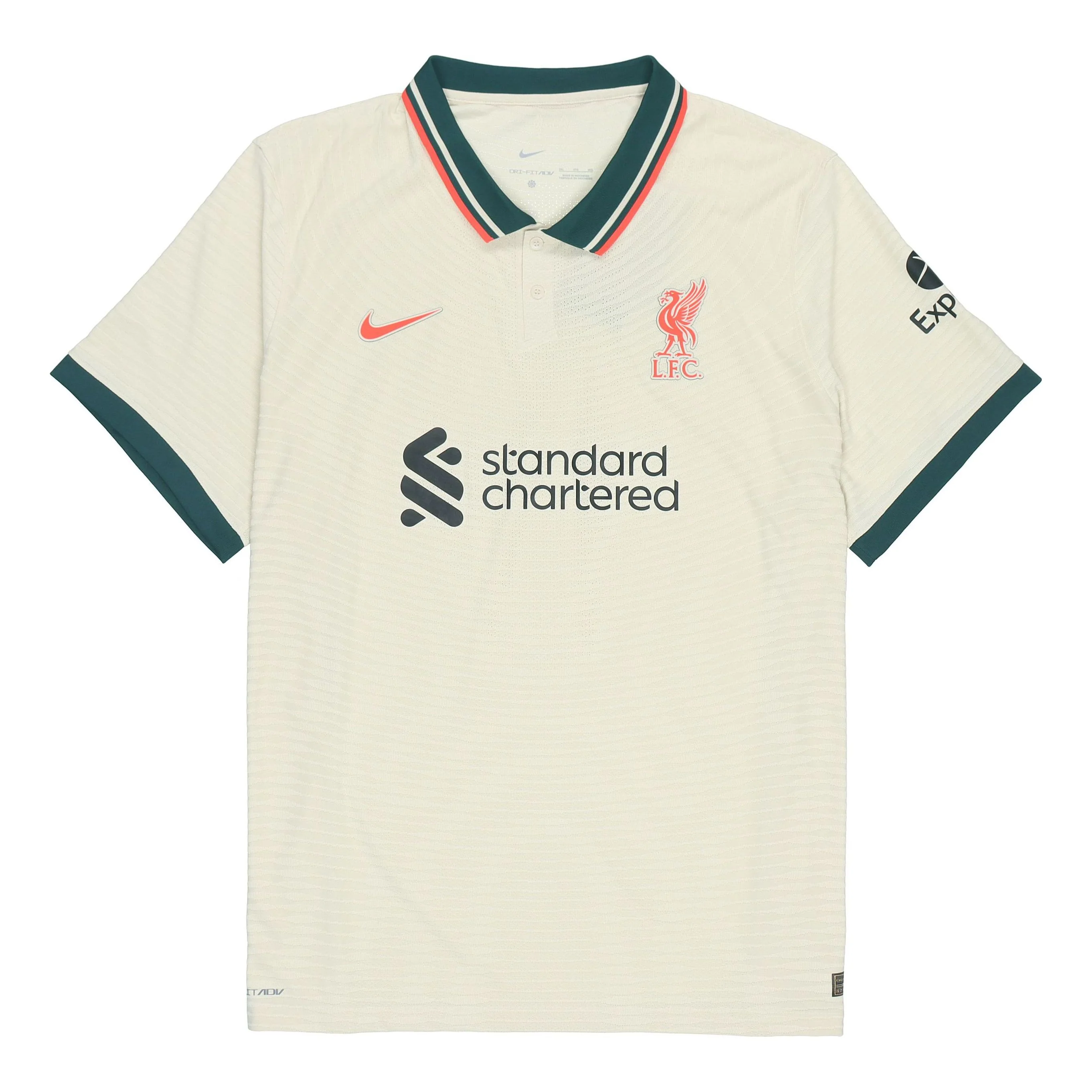 Nike Soccer/Football Sports Short Sleeve Jersey AU Player Edition 21-22 Season Liverpool Away Gray DB2532-239 - PersonalJerseys