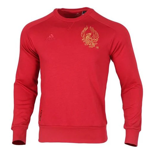 adidas Arsenal Soccer/Football Casual Sports Round Neck Pullover Red GH0030 - PersonalJerseys