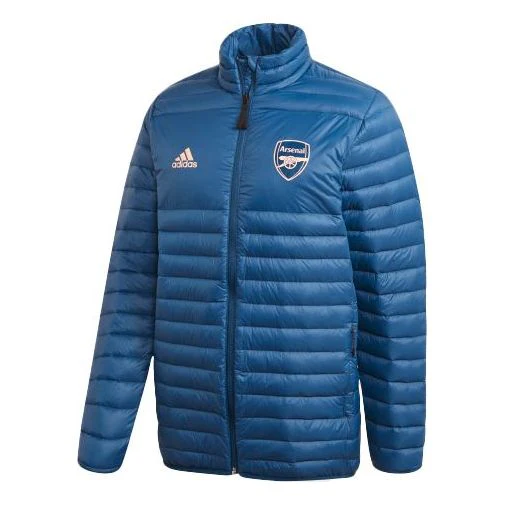 adidas Arsenal Soccer/Football Sports Down Jacket Navy Blue FQ6911 - PersonalJerseys