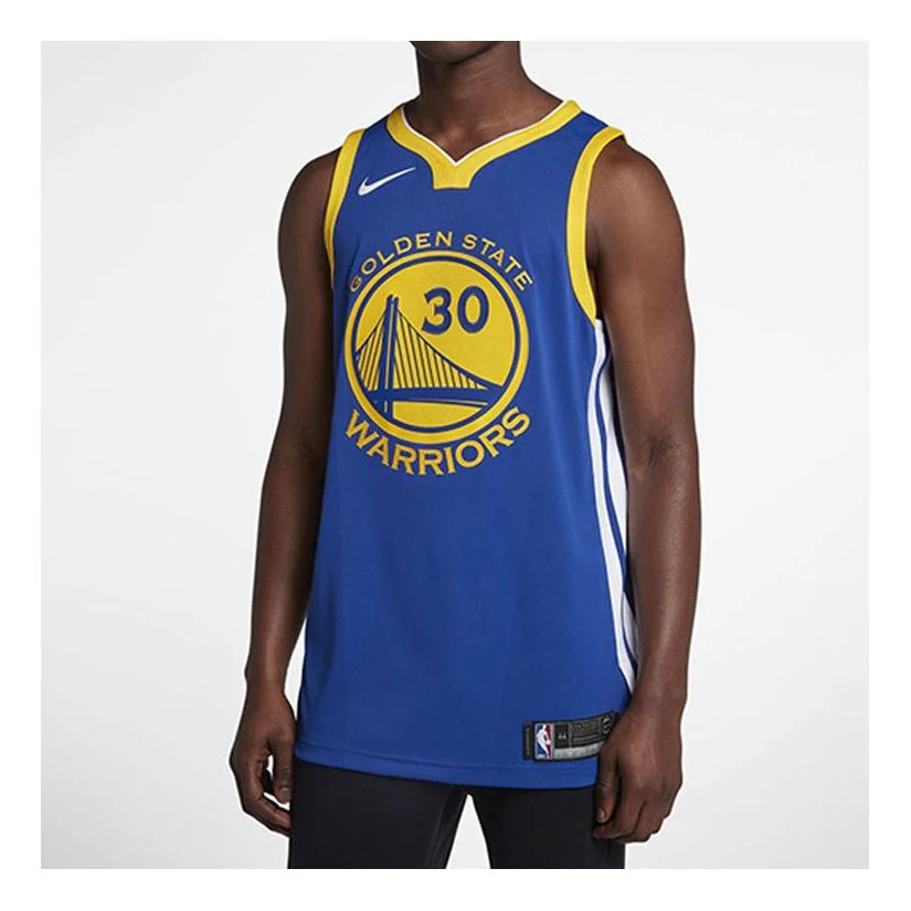 Nike Stephen Curry Icon Edition Authentic AU golden state warriors Jersey 'Blue' AV2643-496 - PersonalJerseys
