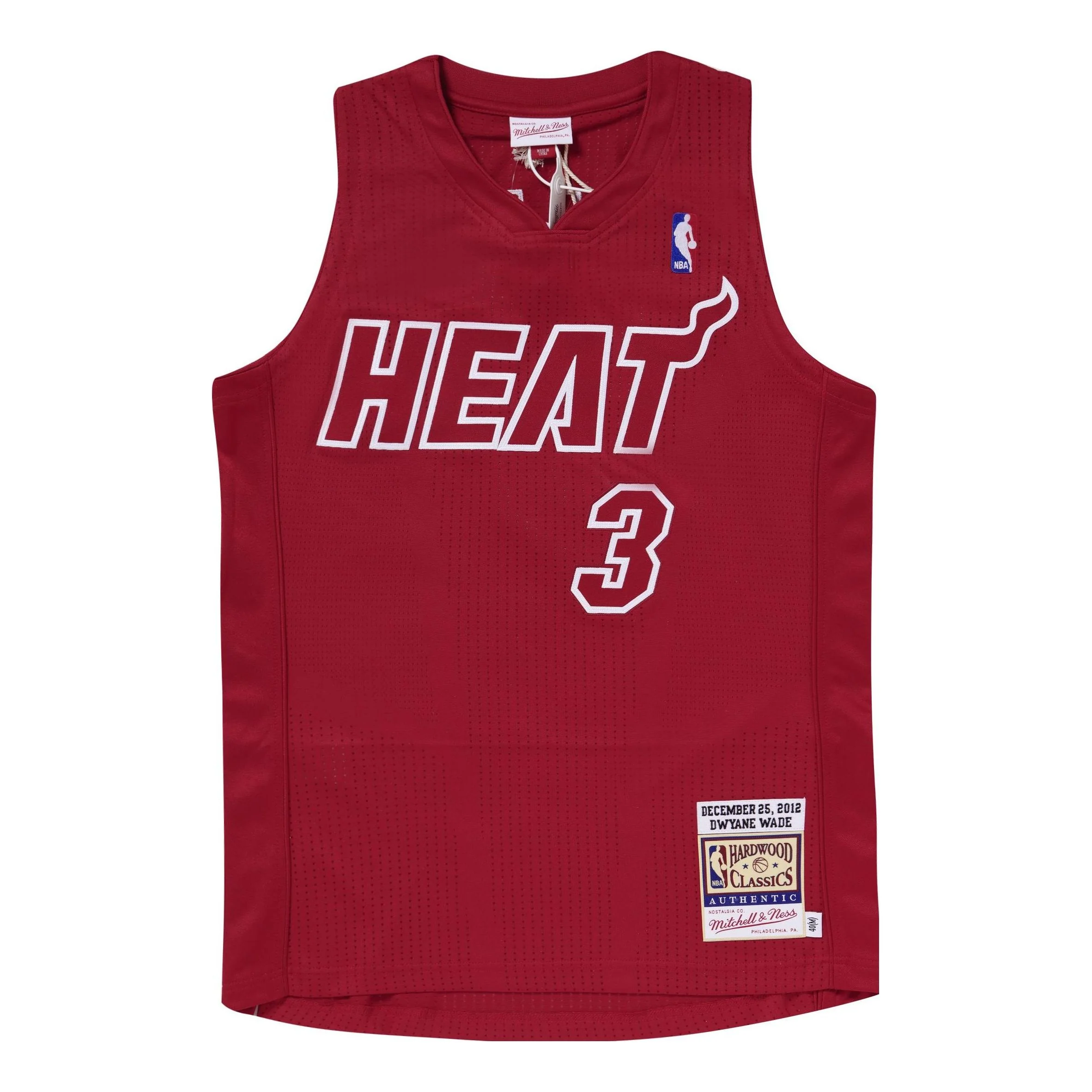 Mitchell & Ness NBA Authentic Jersey 'Miami Heat - Dwyane Wade 2012-13' AJY44975-MHE12DWASCAR - PersonalJerseys
