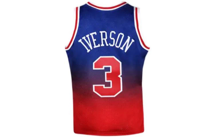 Mitchell & Ness NBA Swingman Jersey 'Philadelphia 76ers - Allen Iverson1996-97' SMJY4256-P7696A-IVRDRY - PersonalJerseys