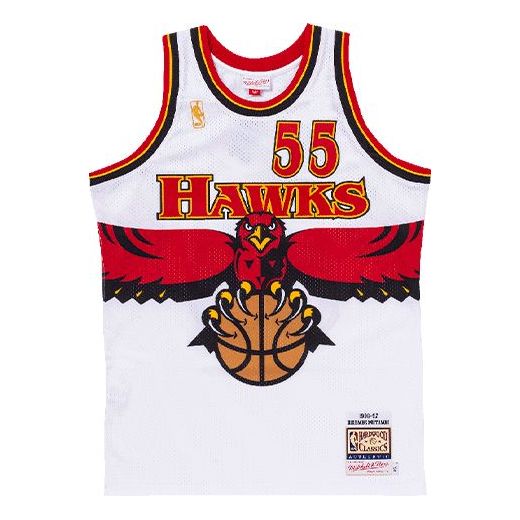 Mitchell & Ness NBA Authentic Jersey' Atlanta Hawks - Dikembe Mutombo 1996-97' AJY4SB19088-AHAWHIT96DMO - PersonalJerseys