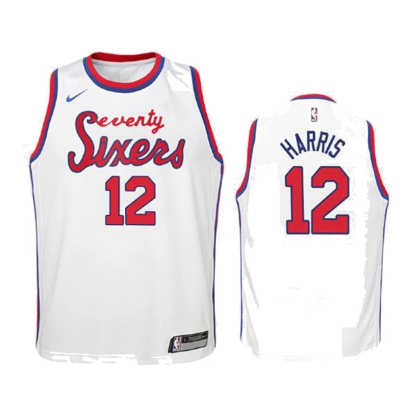 Nike x NBA Philadelphia 76ers Jerseys 'Tobias Harris 12' AV4510-100 - PersonalJerseys