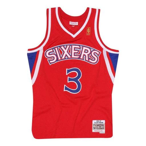 Mitchell & Ness NBA Authentic Allen Iverson Philadelphia 76ers 1996-97 Jersey 353J-320-FGYAIV - PersonalJerseys
