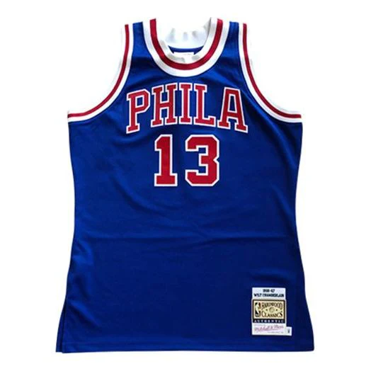 Mitchell & Ness NBA Wilt Chamberlain 1966-67 Authentic Jersey Philadelphia 76ers AJY4CP19159-P76ROYA66WCM - PersonalJerseys