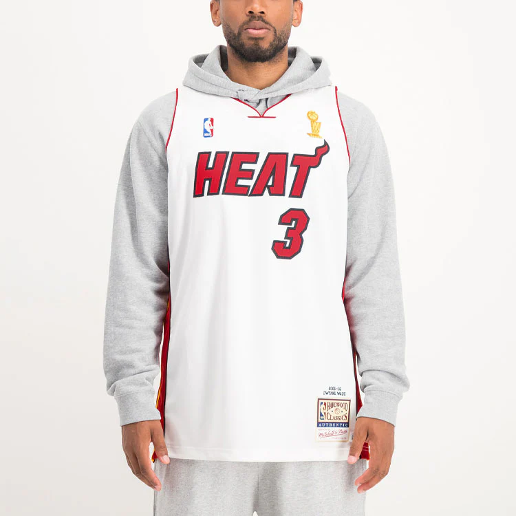 Mitchell & Ness NBA Authentic Jersey 'Miami Heat - Dwyane Wade 2005-06' AJY44169-MHE05DWAWHIT - PersonalJerseys