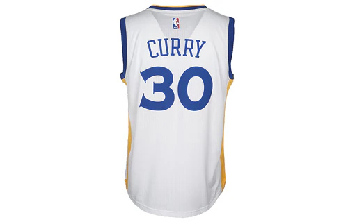 adidas NBA Stephen Curry 30 SW Jersey Warrior Home White A45915 - PersonalJerseys